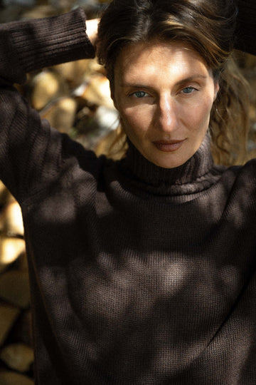 Morbido 100% Merino Turtleneck