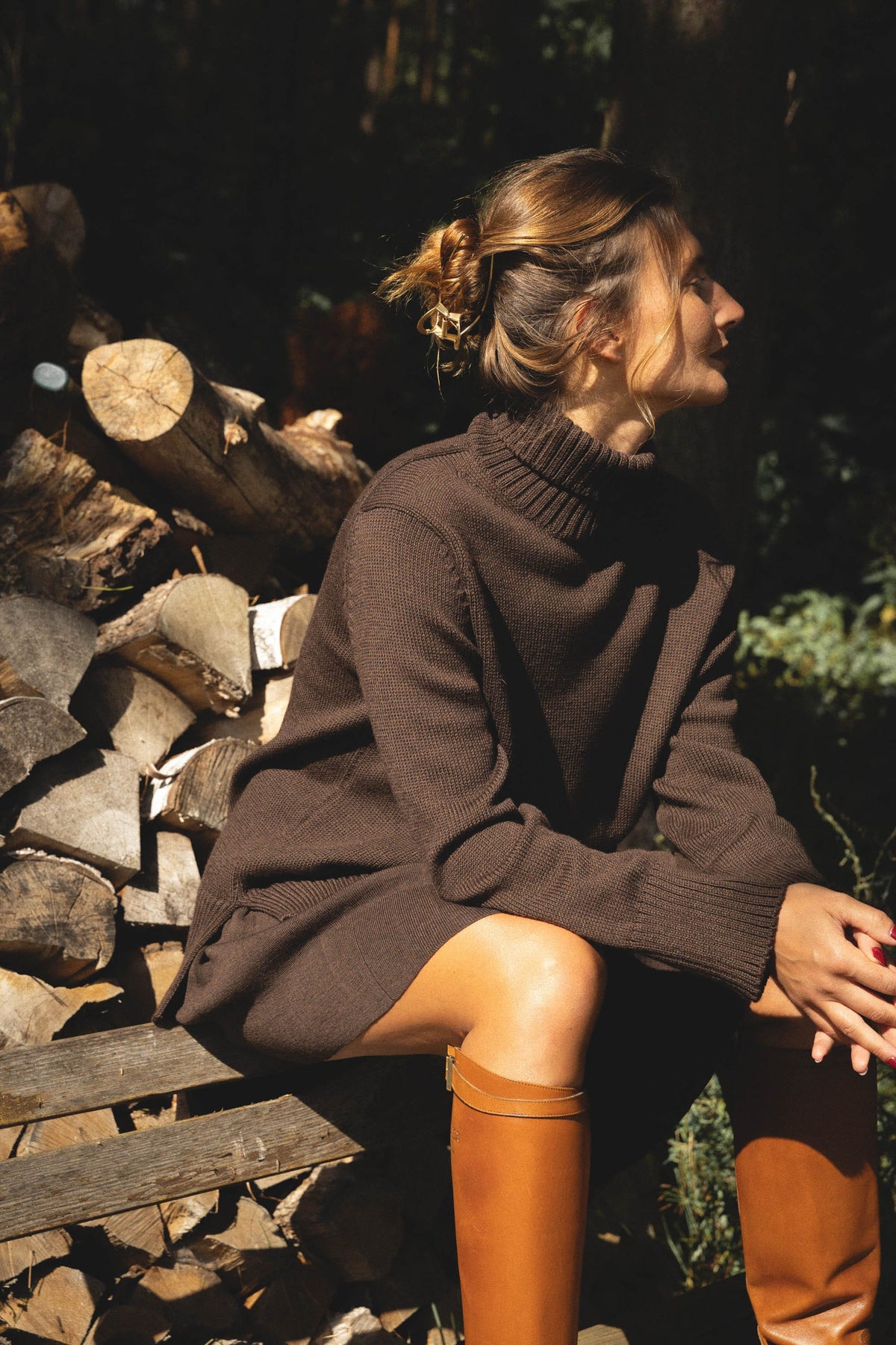 Morbido 100% Merino Turtleneck