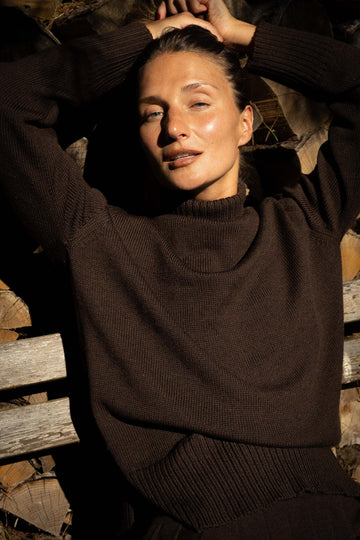 Morbido 100% Merino Turtleneck