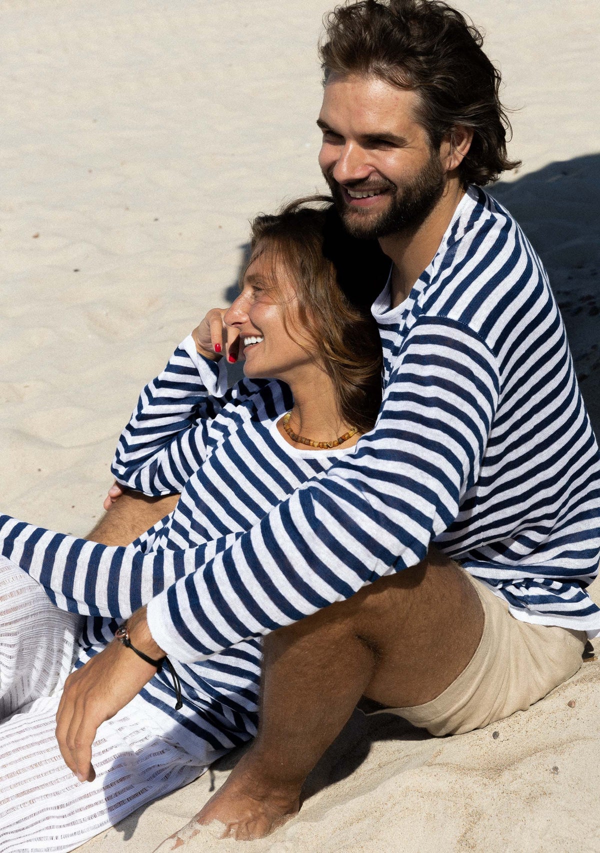 Tanto 100% Linen Long-Sleeve Top