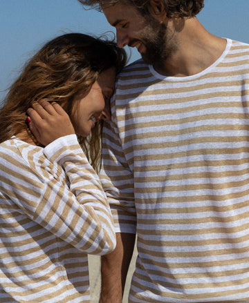 Tanto 100% Linen Long-Sleeve Top