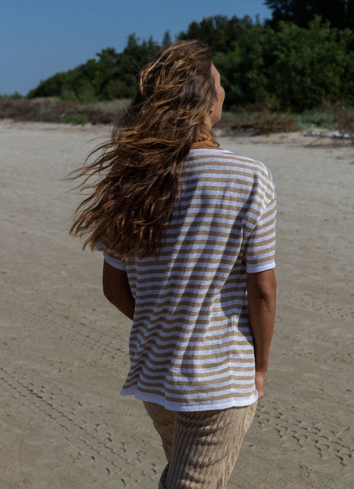 Energia 100% Linen T-shirt