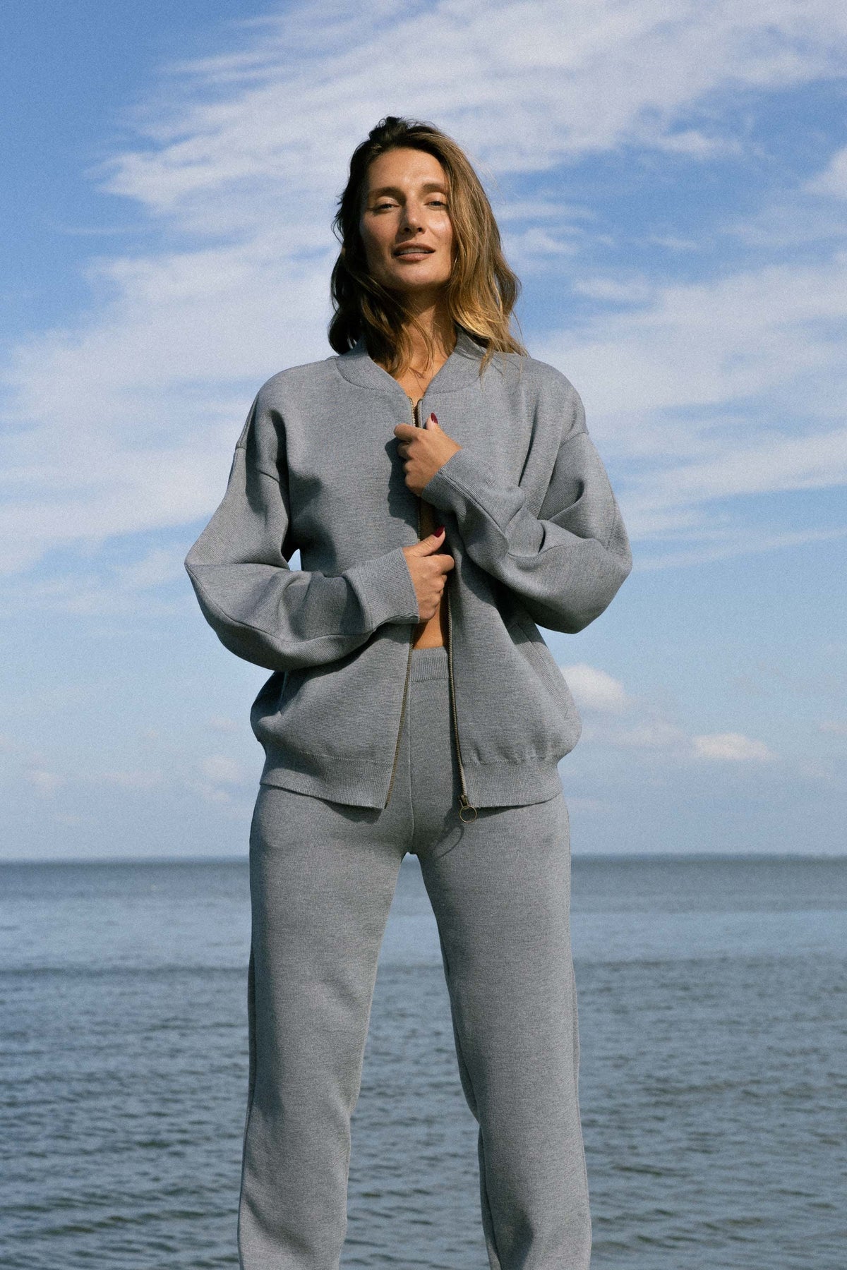 Onda 100% Merino Bomber Jacket