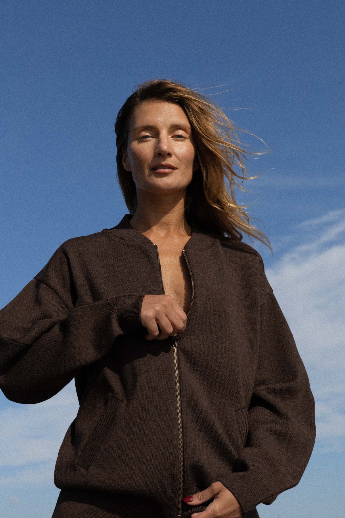 Onda 100% Merino Bomber Jacket