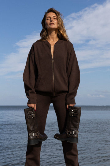 Onda 100% Merino Bomber Jacket