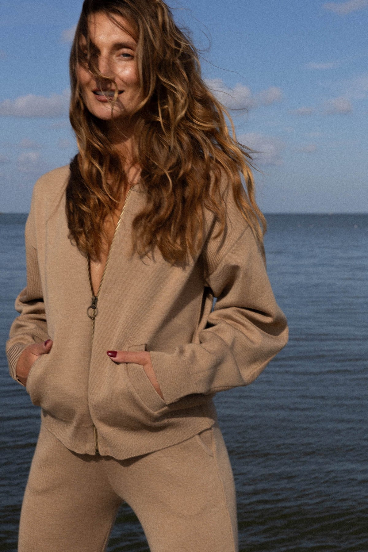 Onda 100% Merino Bomber Jacket