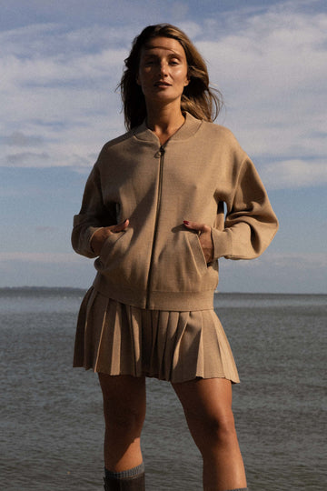 Onda 100% Merino Bomber Jacket