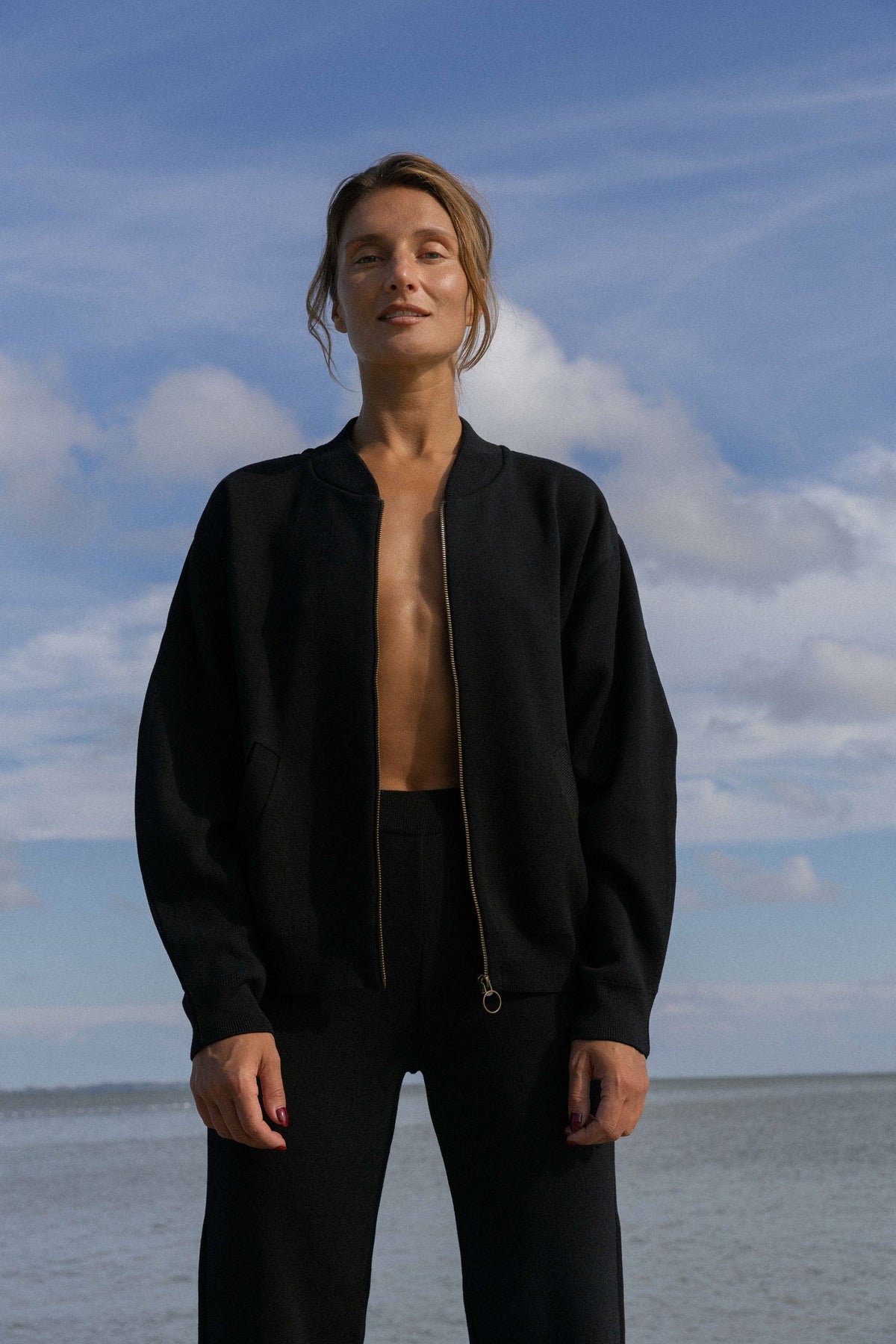 Onda 100% Merino Bomber Jacket
