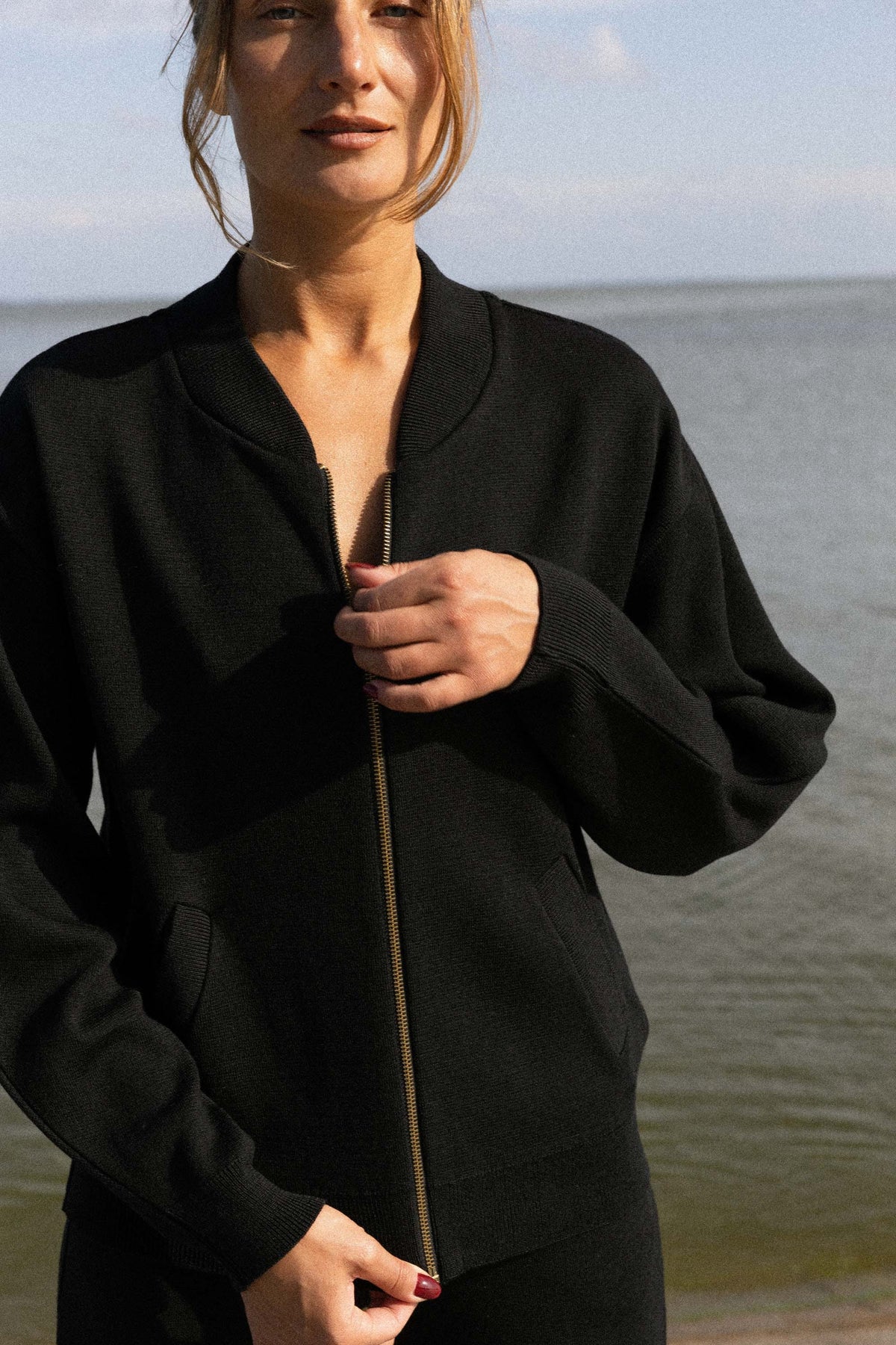 Onda 100% Merino Bomber Jacket
