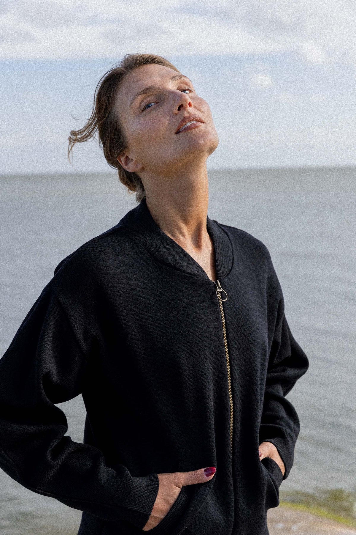 Onda 100% Merino Bomber Jacket