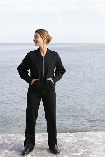 Onda 100% Merino Bomber Jacket