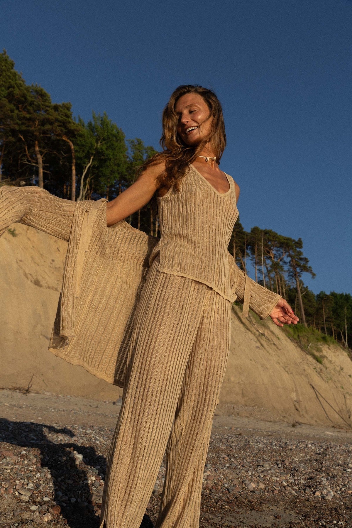 Sole 100% Linen Cardigan