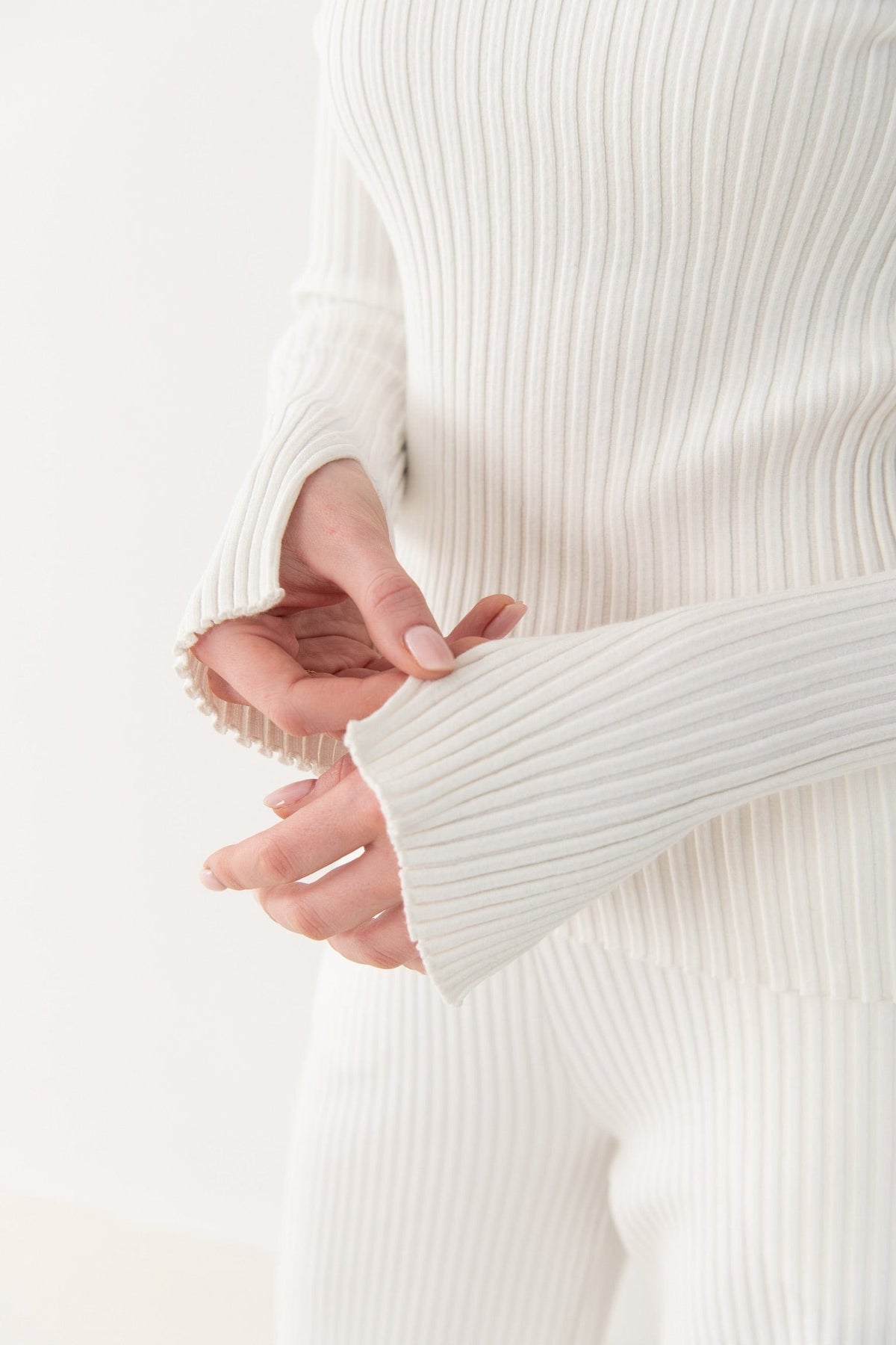 Brera Ribbed Long-Sleeve Top