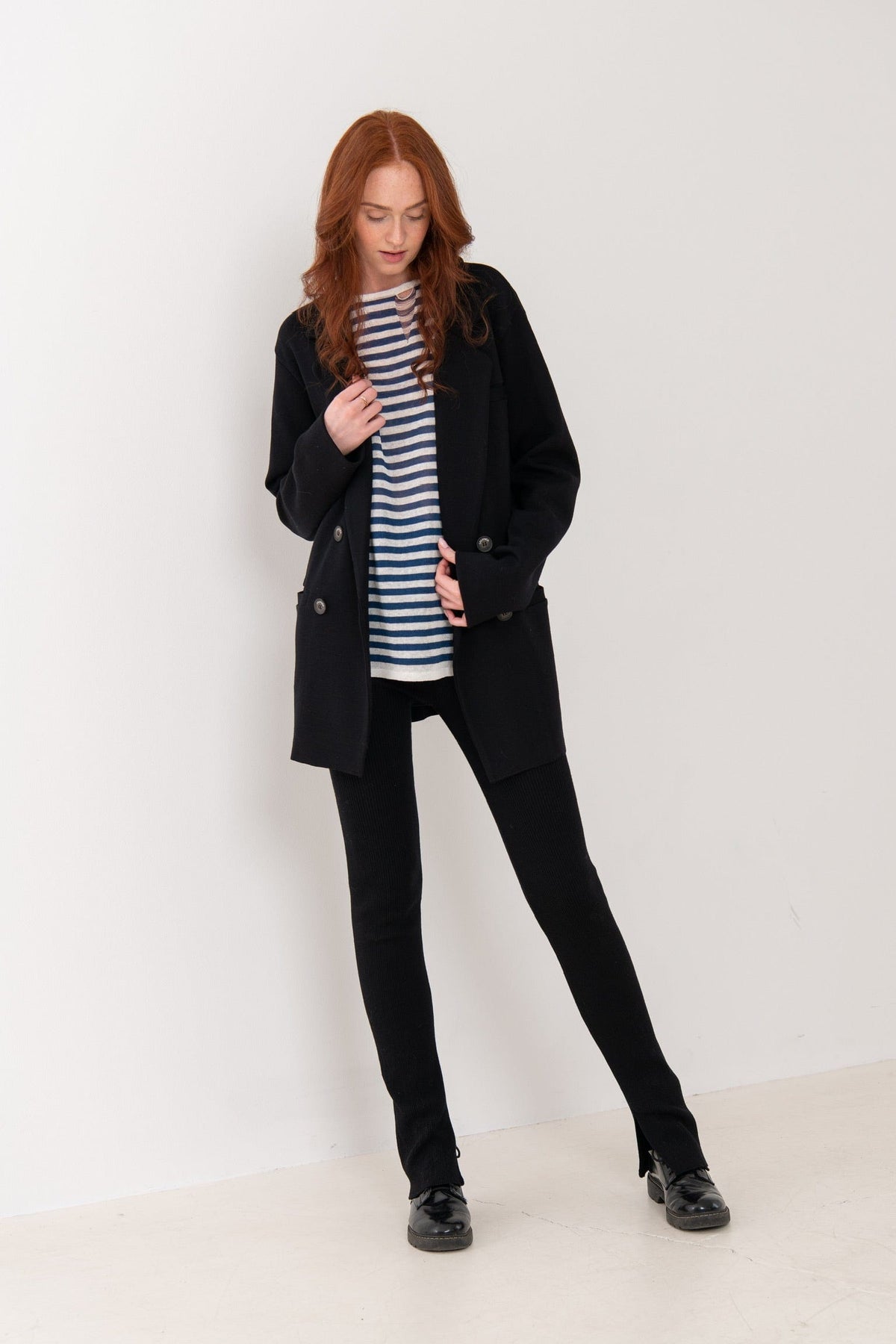 Barra Ribbed 100% Merino Leggings