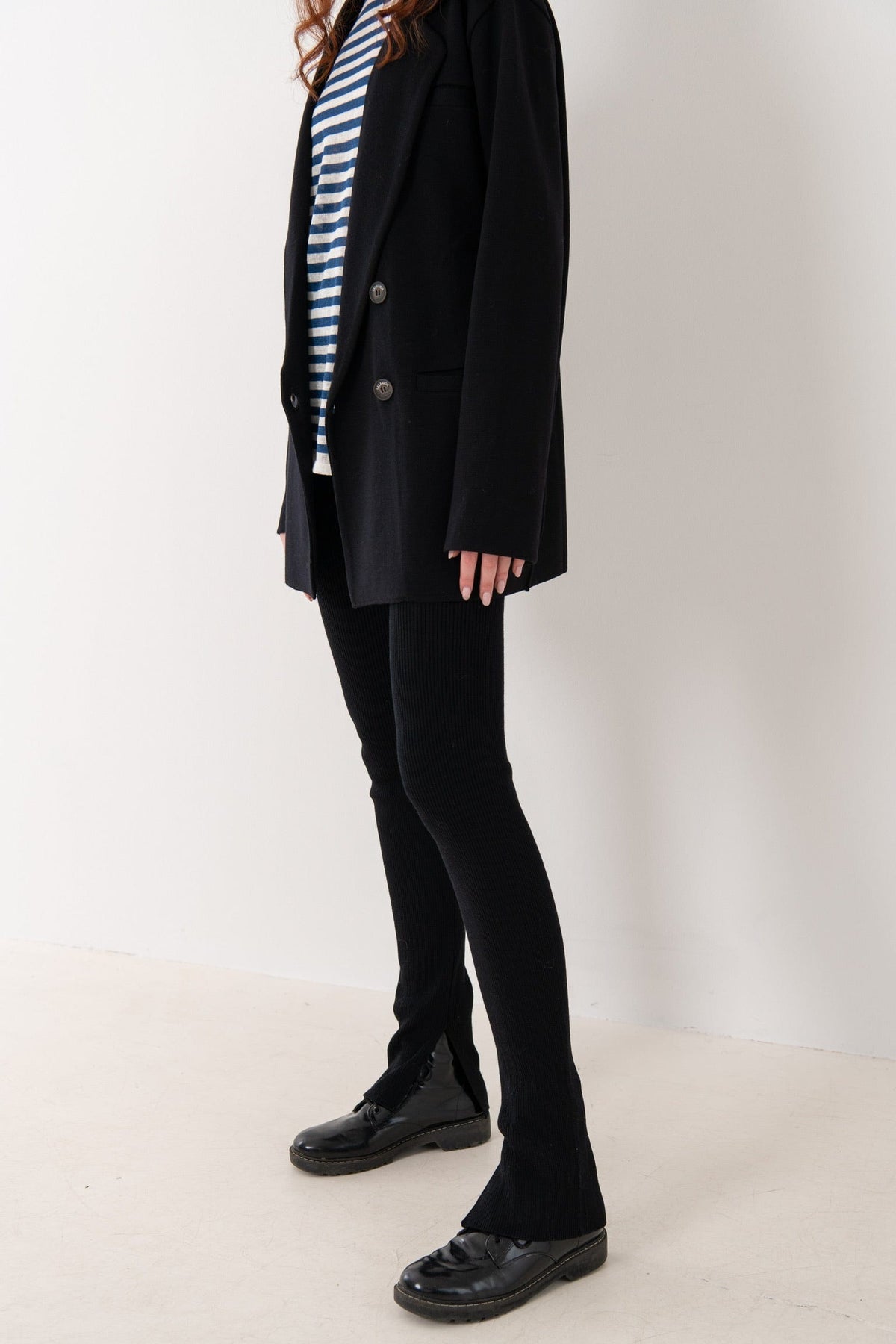 Barra Ribbed 100% Merino Leggings