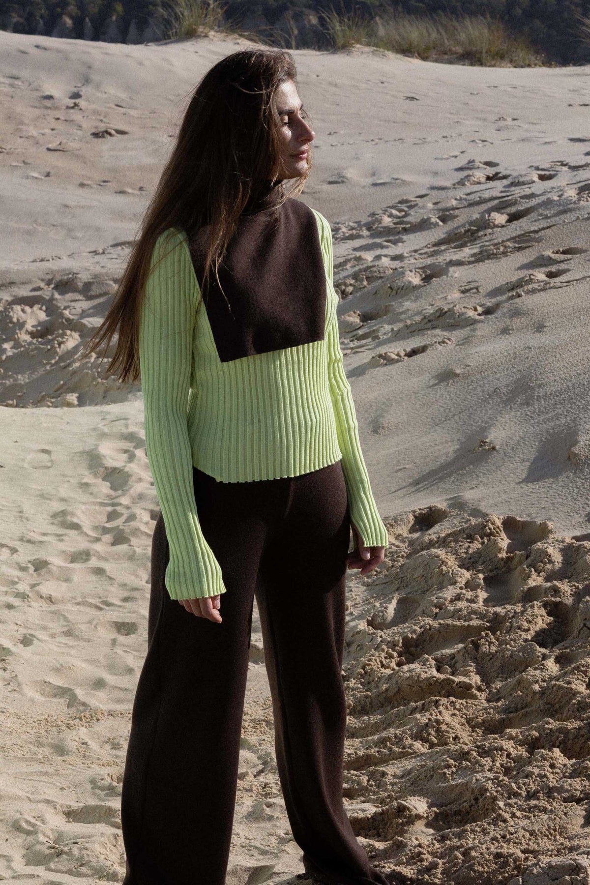 Punto 100% Merino Bib Neck