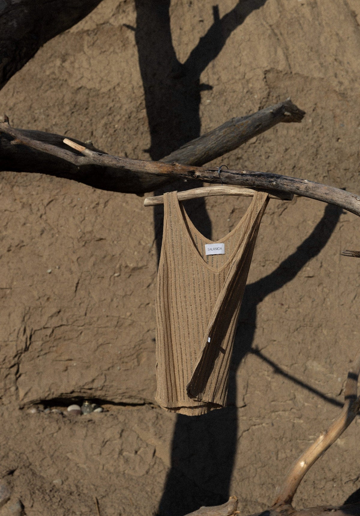 Caldo 100% Linen Tank Top
