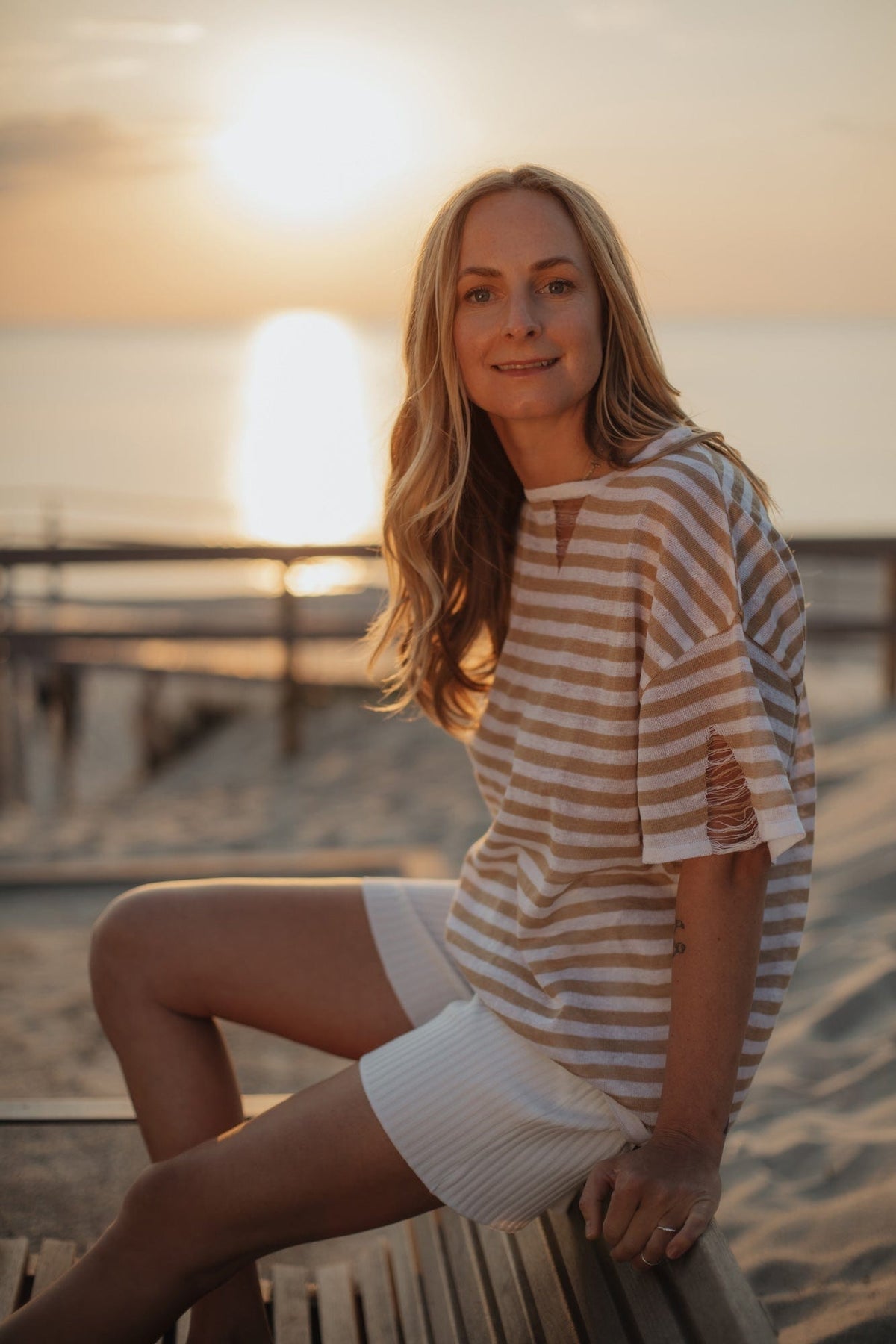 Energia 100% Linen T-shirt