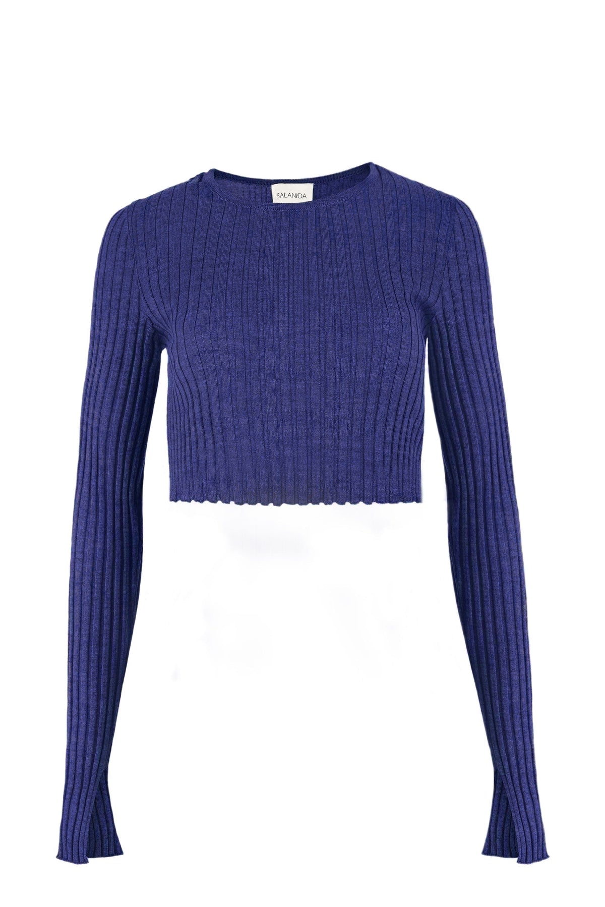 Brera 100% Merino Crop Top