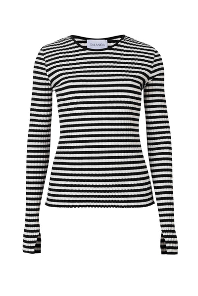 Brera Ribbed Long-Sleeve Top