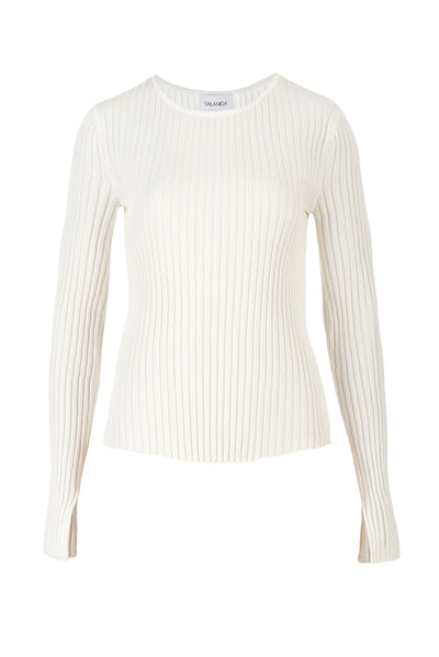 Brera Ribbed Long-Sleeve Top