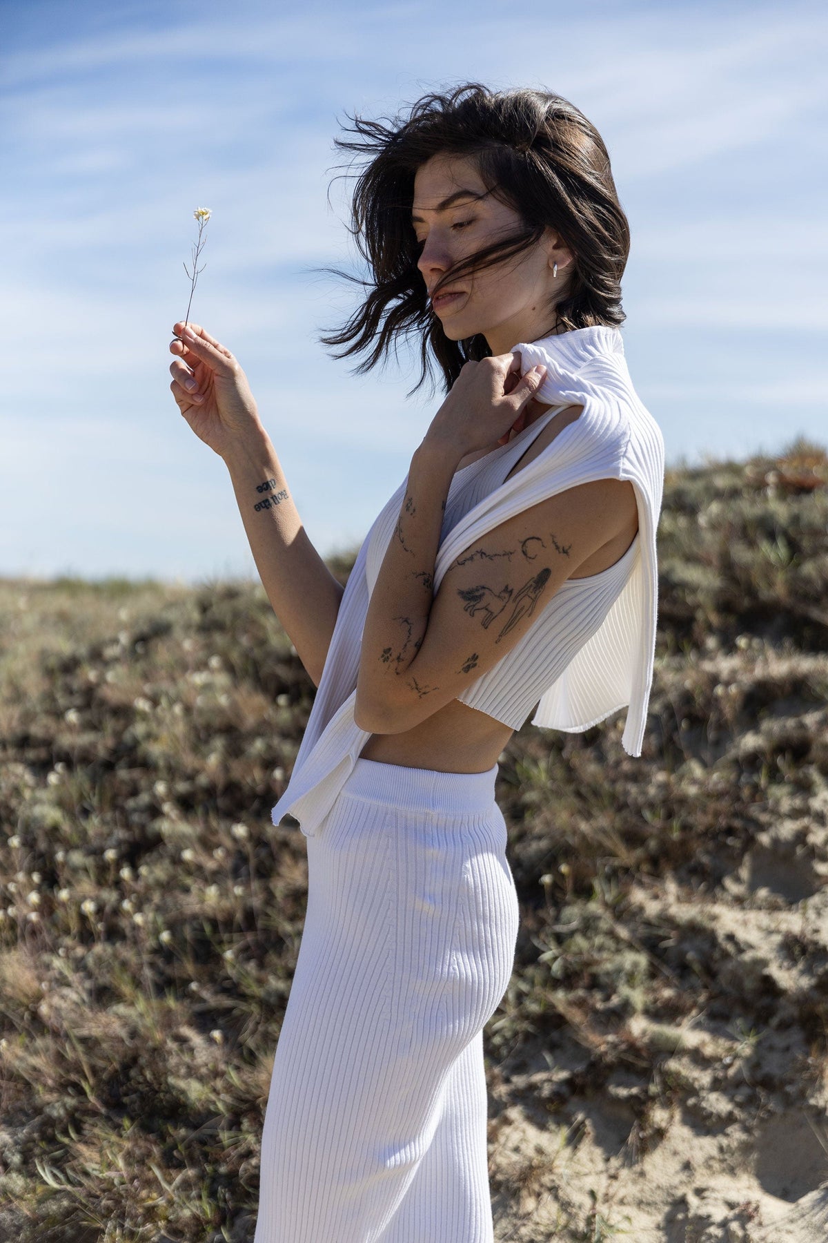 Brera Ribbed Long-Sleeve Top
