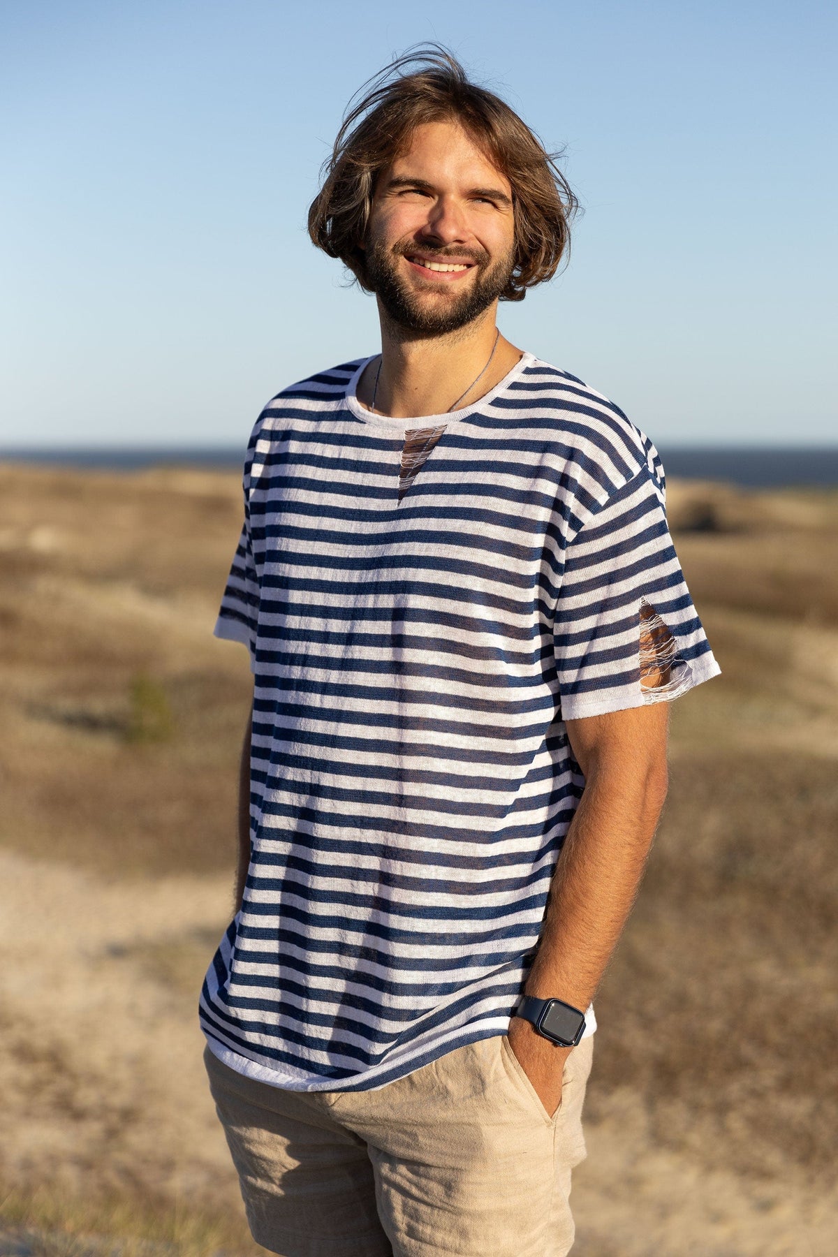 Energia 100% Linen T-shirt