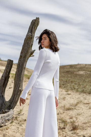 Brera Ribbed Long-Sleeve Top