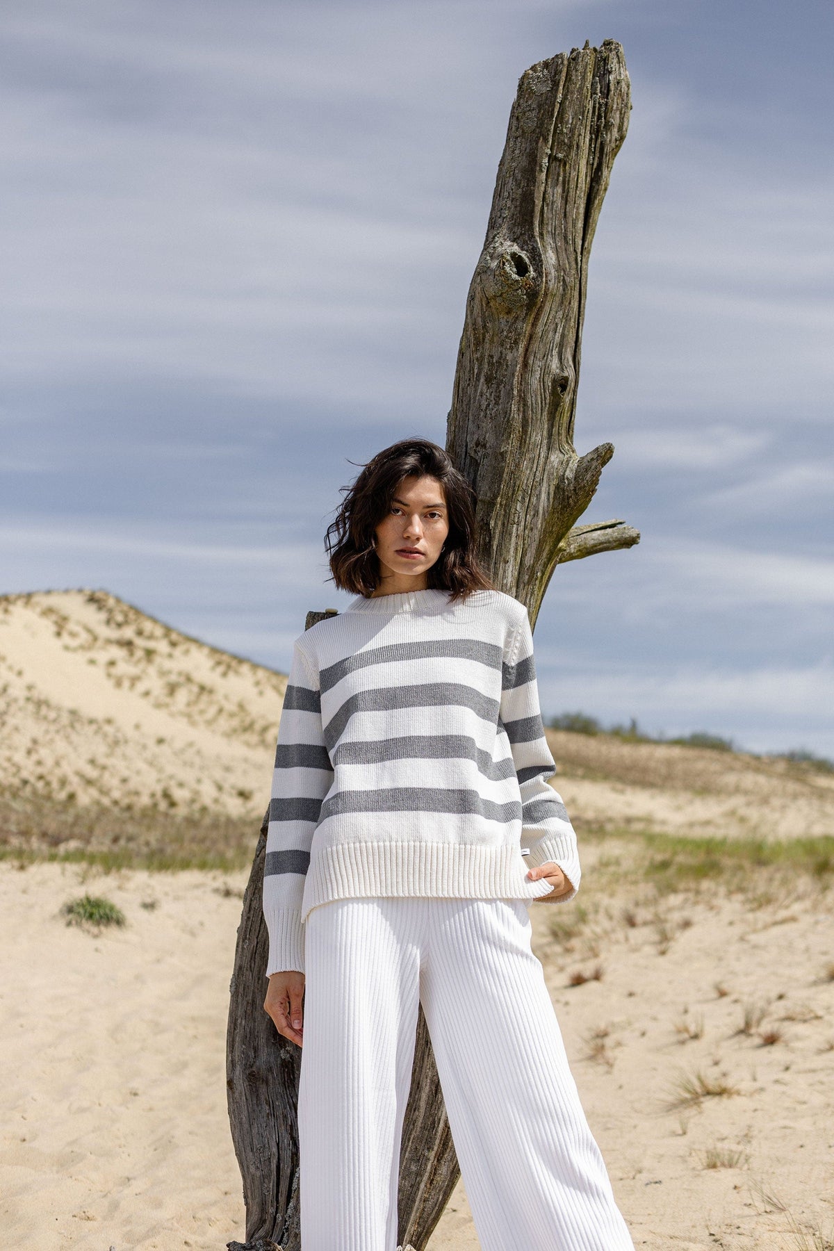 Marina Striped 100% Merino Jumper
