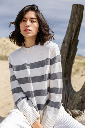 Marina Striped 100% Merino Jumper