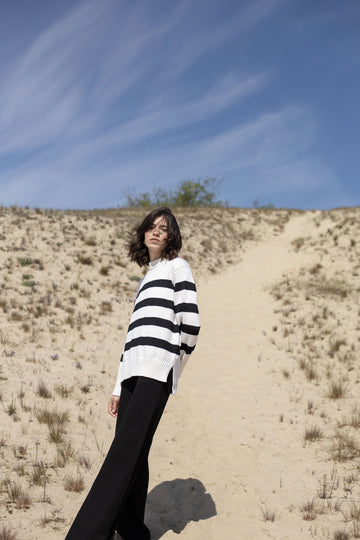 Marina Striped 100% Merino Jumper