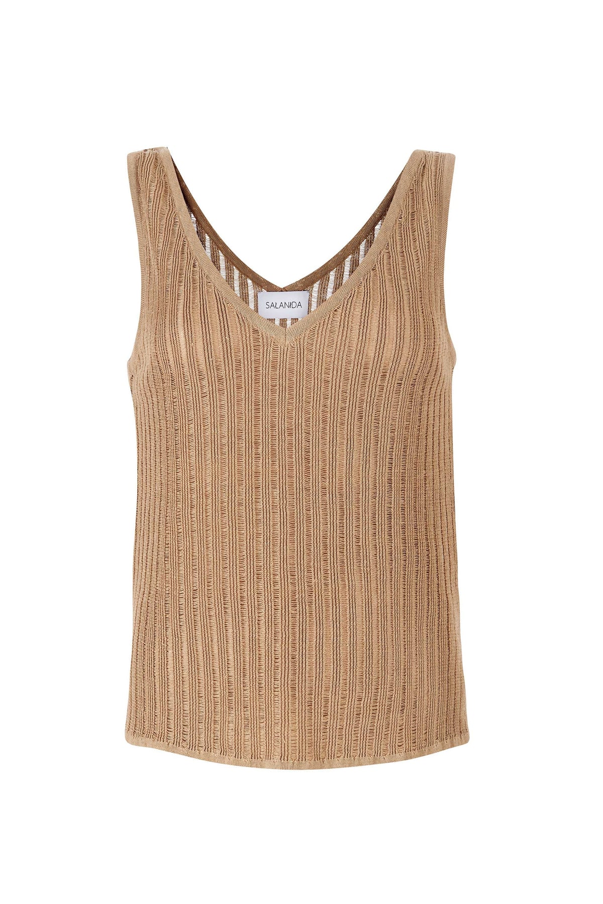Caldo 100% Linen Tank Top