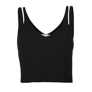 Donna Ribbed Crop Top