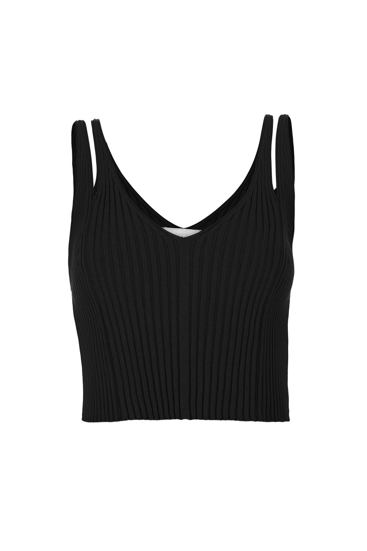 Donna Ribbed Crop Top