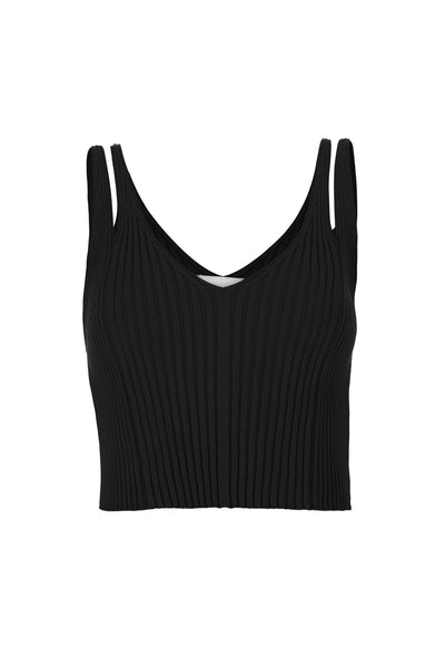 Donna Ribbed Crop Top