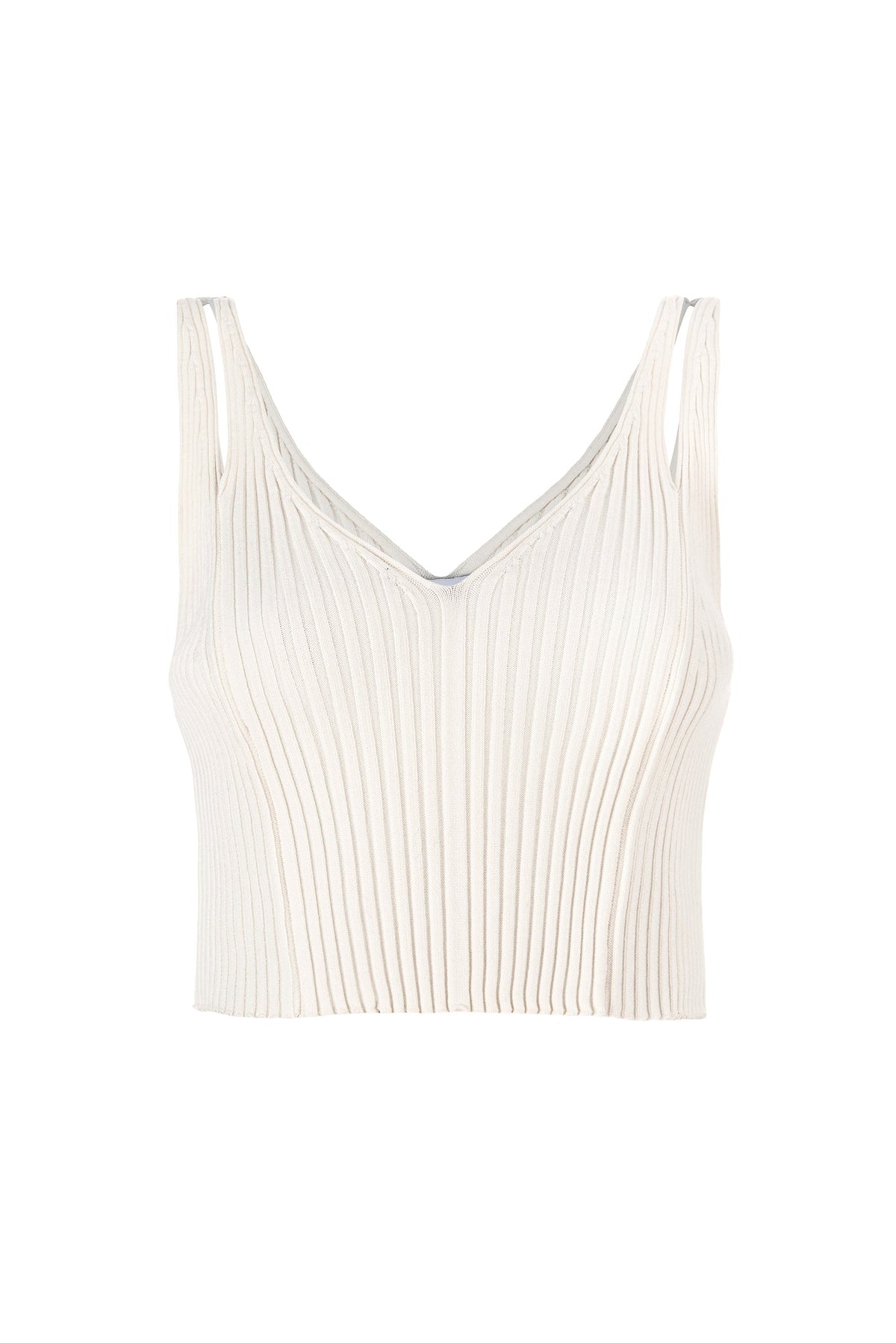 Donna Ribbed Crop Top