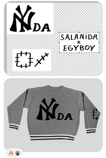 NYda 100% Merino Unisex Jumper