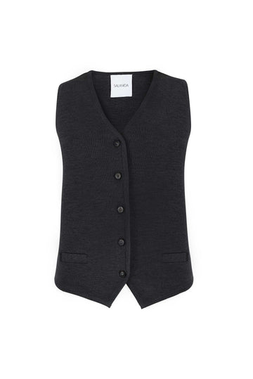 Galante Knitted 100% Merino Waistcoat