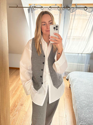 Galante Knitted 100% Merino Waistcoat