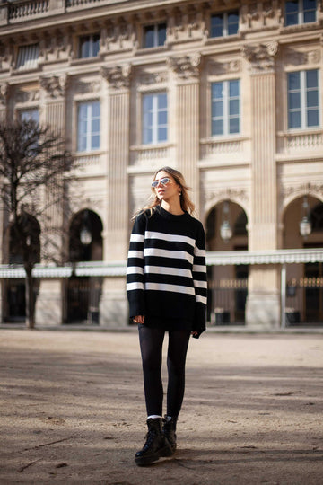 Marina Striped 100% Merino Jumper
