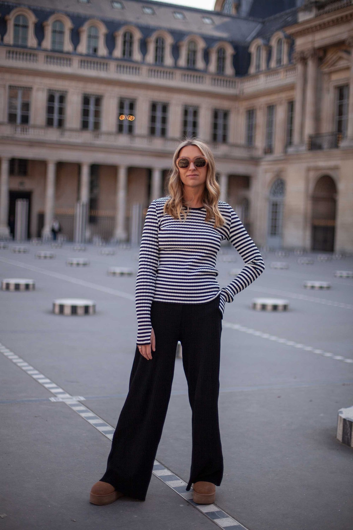 Brera Ribbed Long-Sleeve Top