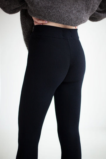 Barra Ribbed 100% Merino Leggings