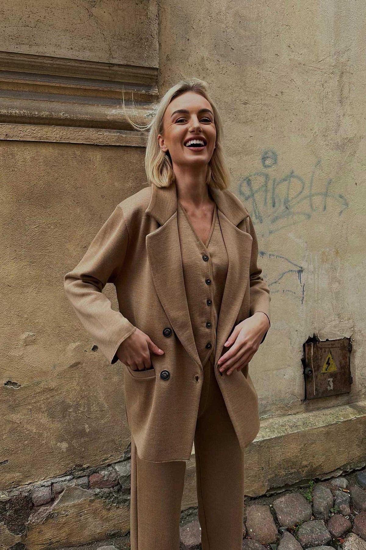 Forza Knitted 100% Merino Blazer