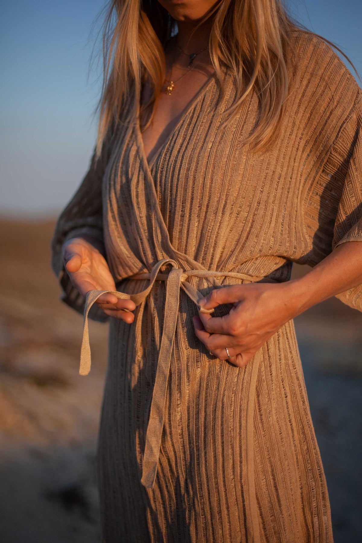 Sole 100% Linen Beach Dress
