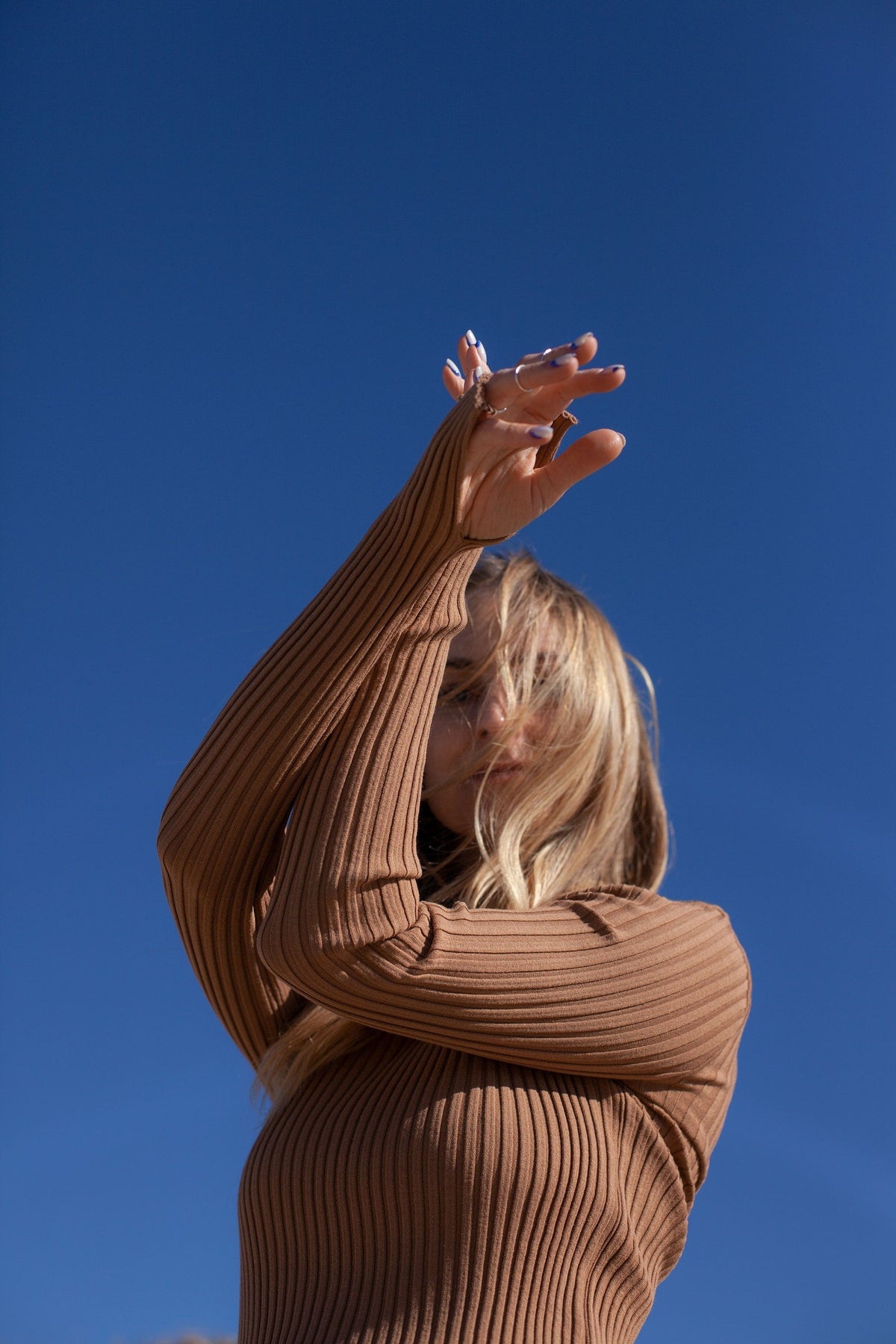 Brera Ribbed Long-Sleeve Top