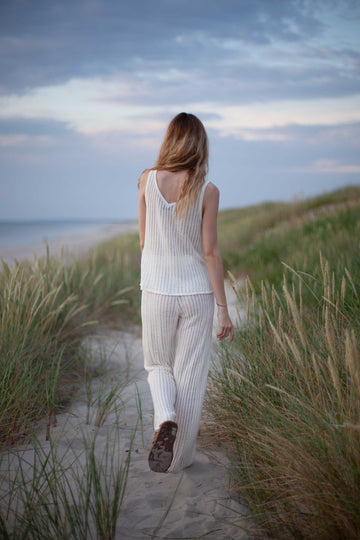 Caldo 100% Linen Tank Top