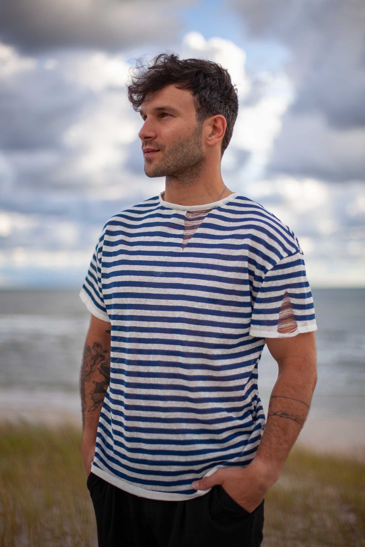 Energia 100% Linen T-shirt