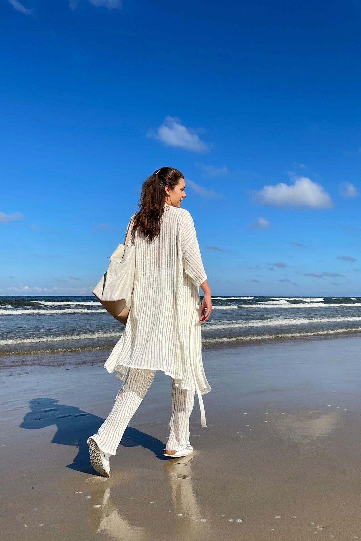 Sole 100% Linen Beach Dress