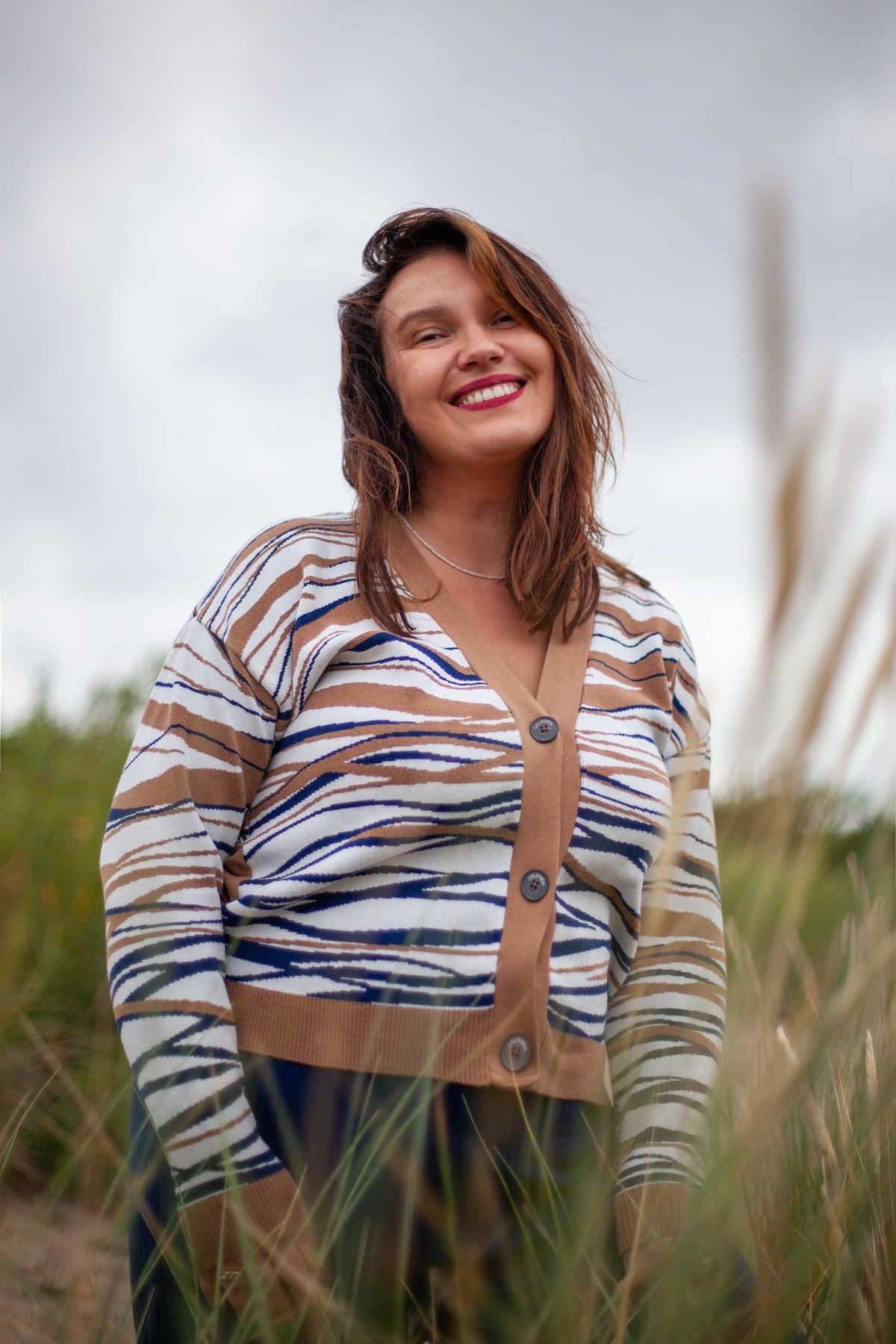 Prima Jacquard Cardigan