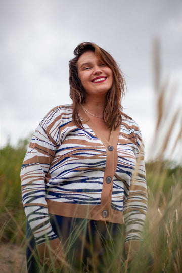 Prima Jacquard Cardigan
